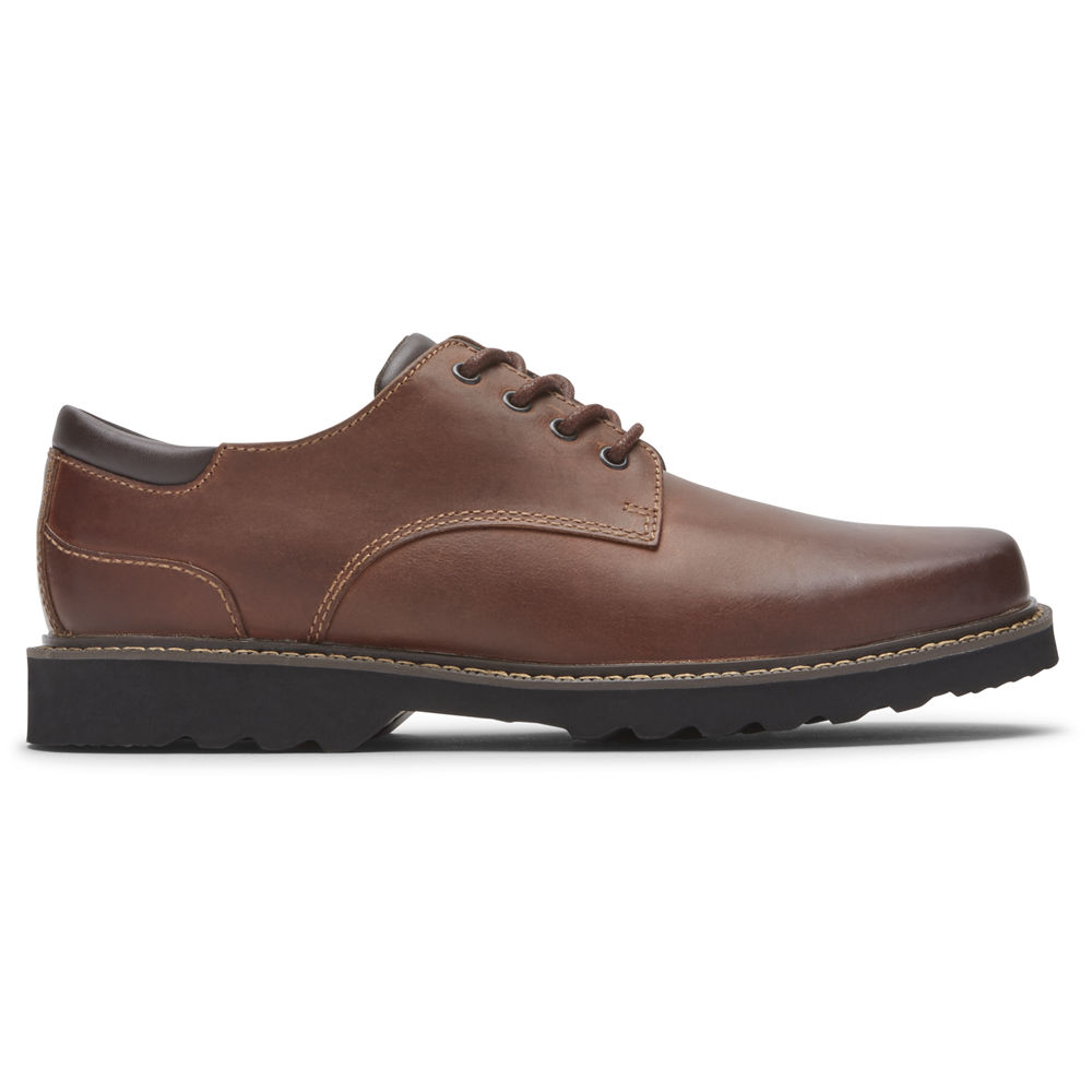 Rockport Singapore Mens Oxfords - Northfield Waterproof Brown - BW7321860